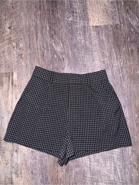 Zara Plaid Shorts